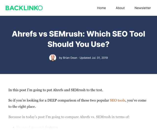 senioriz ahrefs vs semrush 